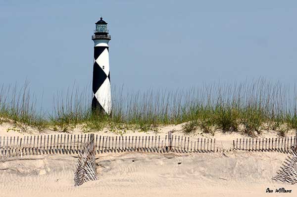 Lighthouse and beach
